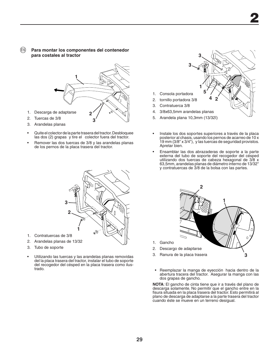 Jonsered LT2119CMA User Manual | Page 29 / 88