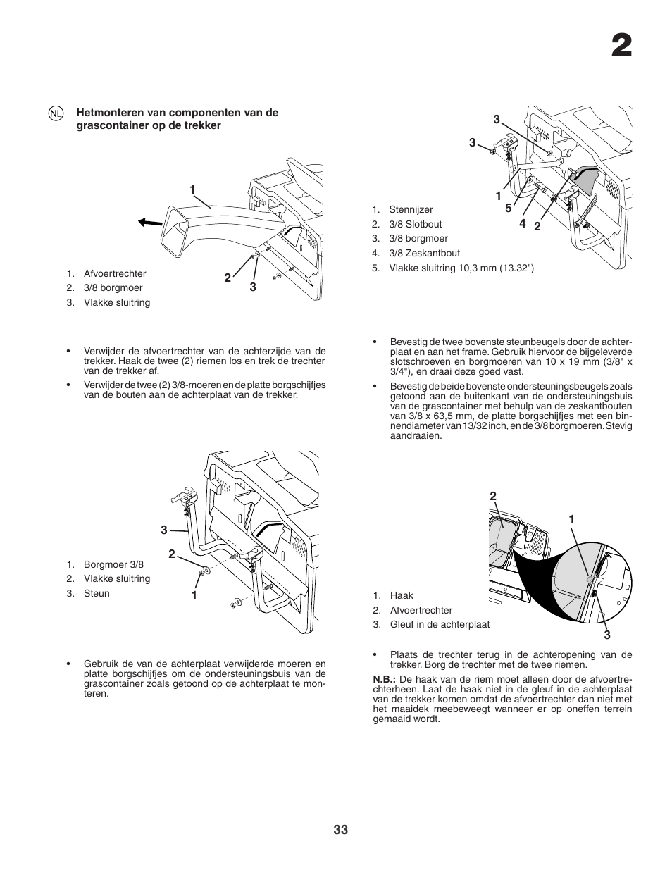 Jonsered LT2119CMA User Manual | Page 33 / 88