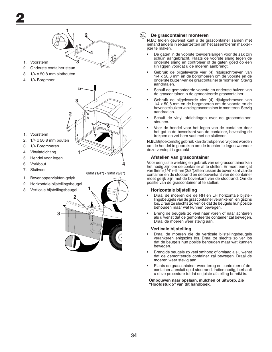 Jonsered LT2119CMA User Manual | Page 34 / 88