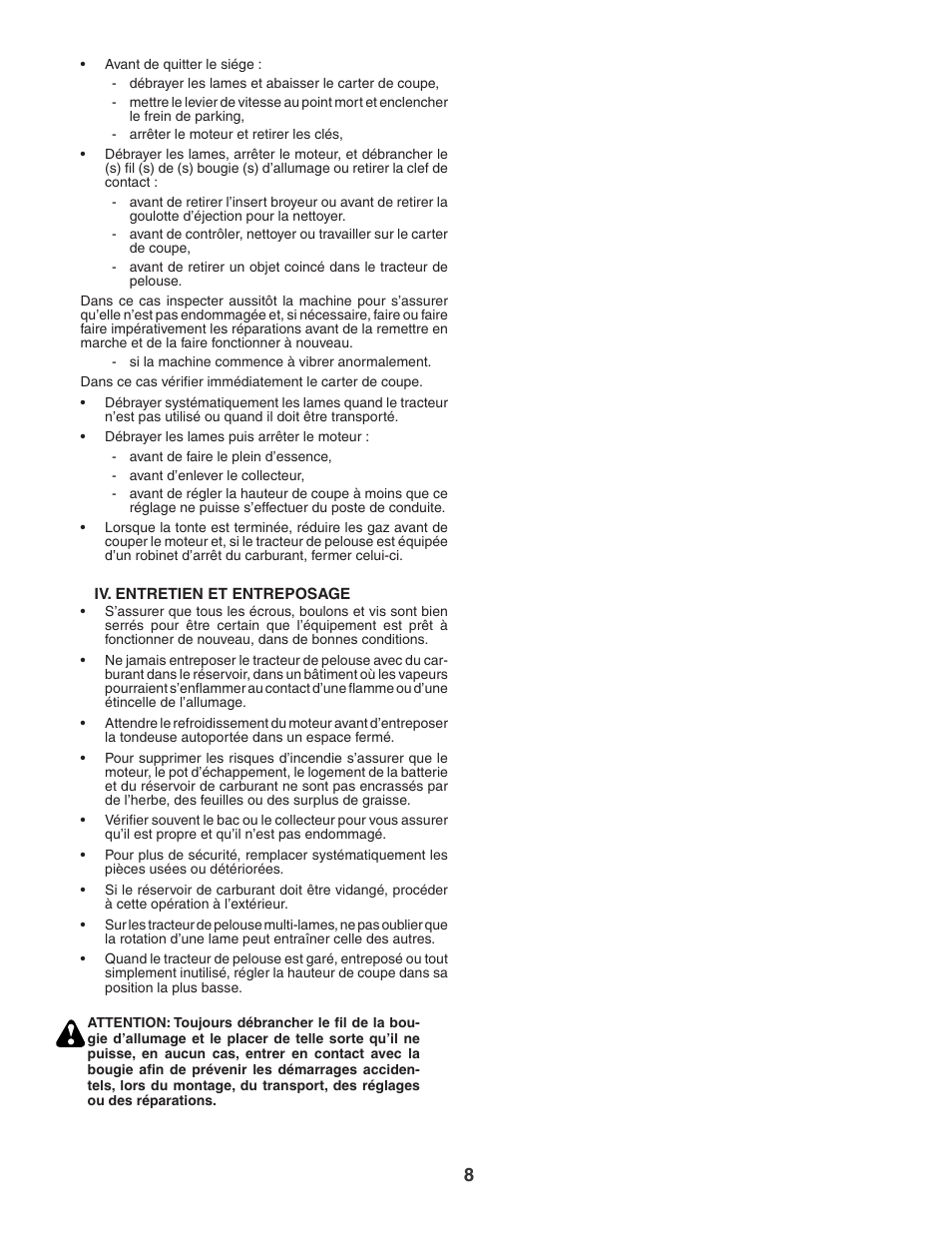 Jonsered LT2119CMA User Manual | Page 8 / 88