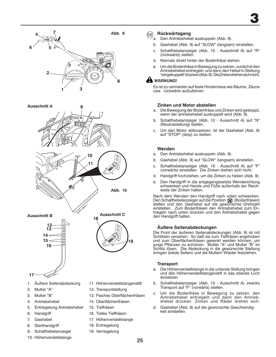 Jonsered ANLEITUNGSHANDBUCH CT2105 R User Manual | Page 25 / 60