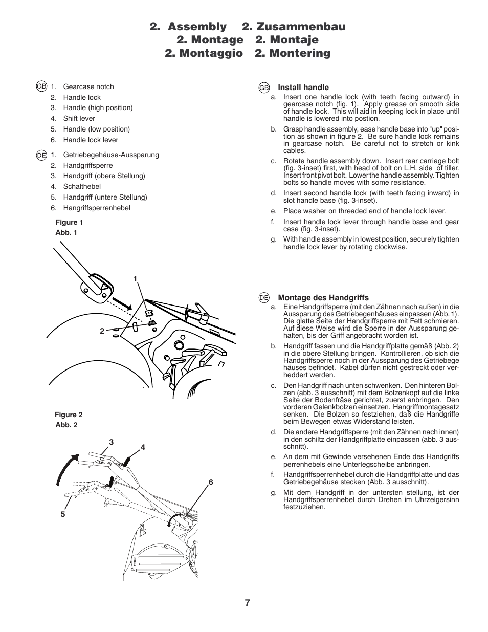 Jonsered ANLEITUNGSHANDBUCH CT2105 R User Manual | Page 7 / 60