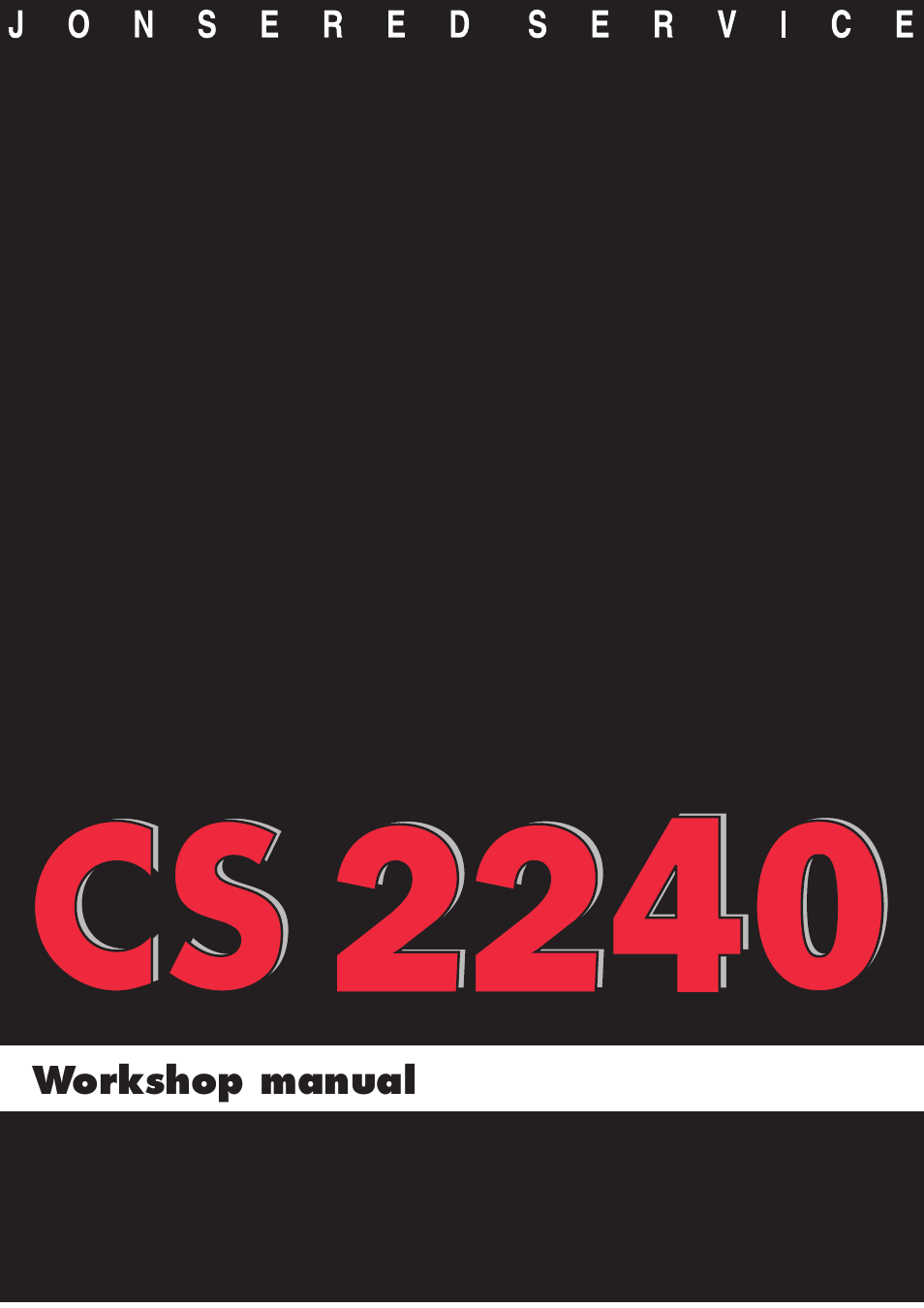 Jonsered CS 2240 User Manual | 55 pages