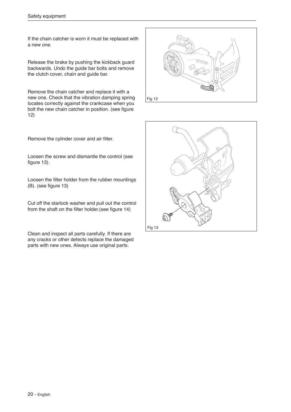 Jonsered CS 2240 User Manual | Page 19 / 55
