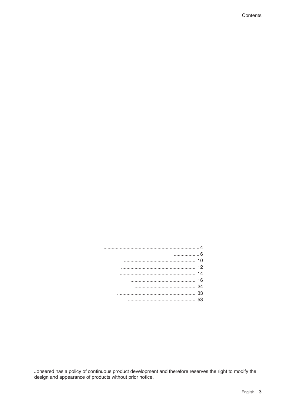 Jonsered CS 2240 User Manual | Page 2 / 55
