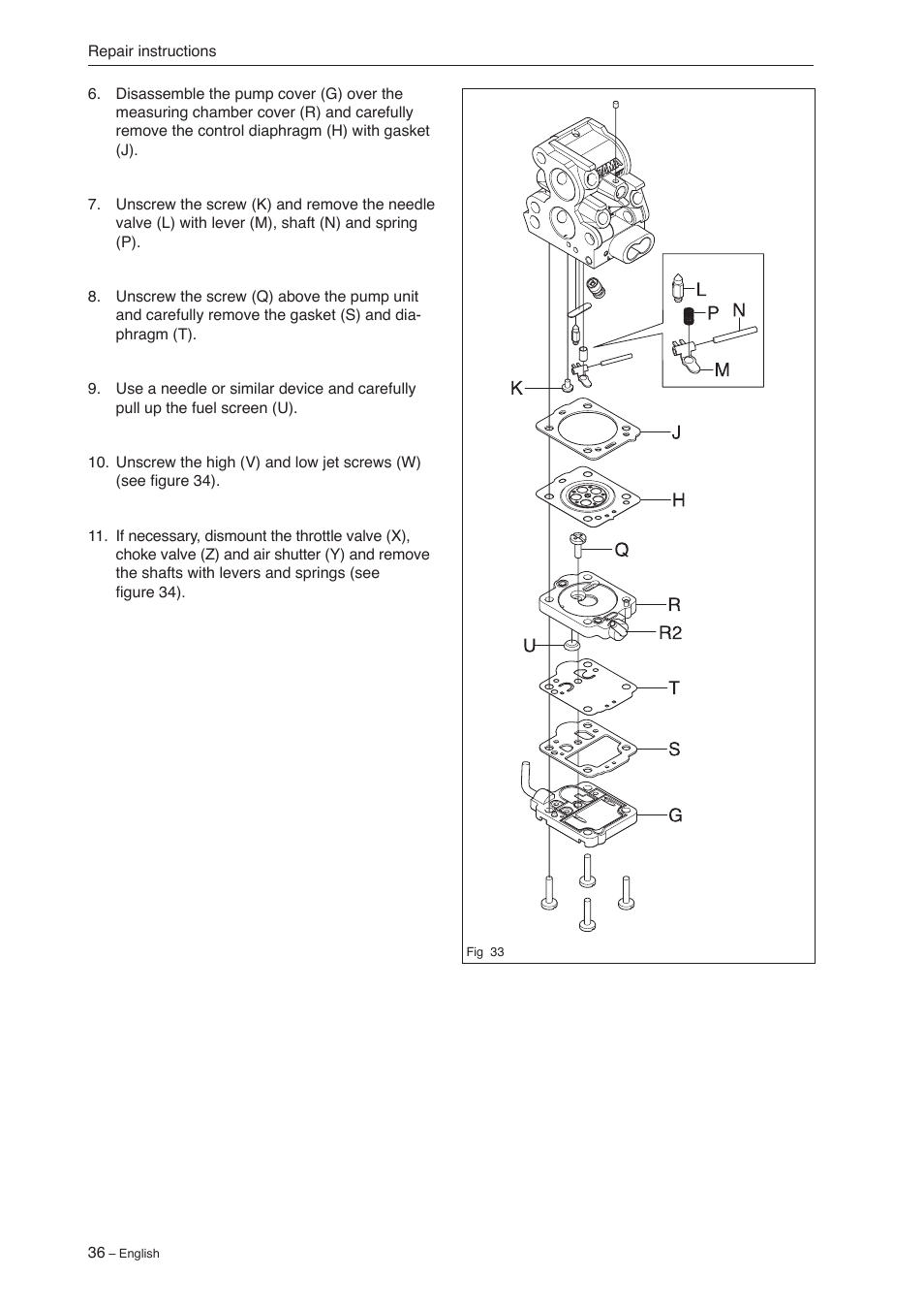 Jonsered CS 2240 User Manual | Page 35 / 55