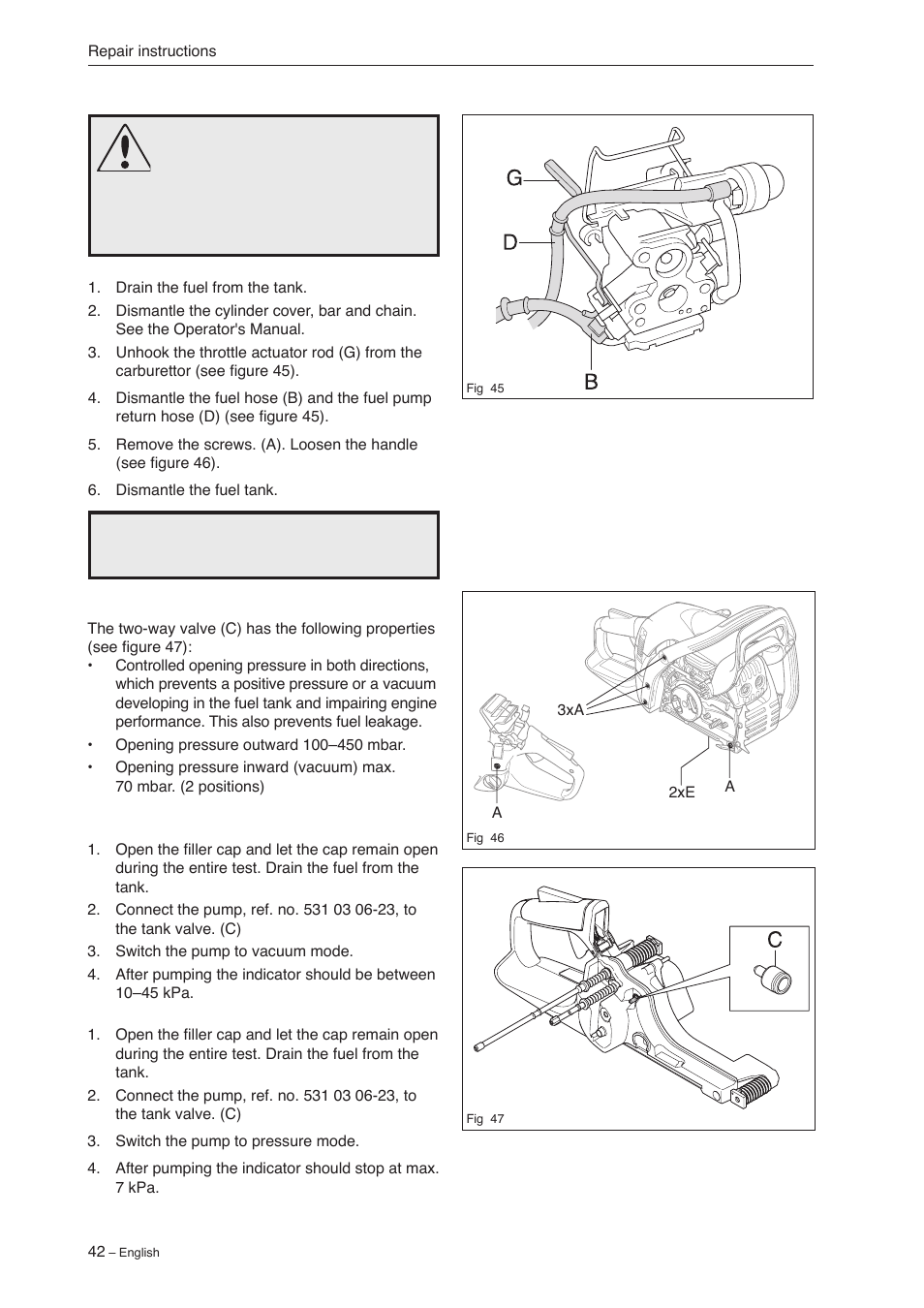 Jonsered CS 2240 User Manual | Page 41 / 55