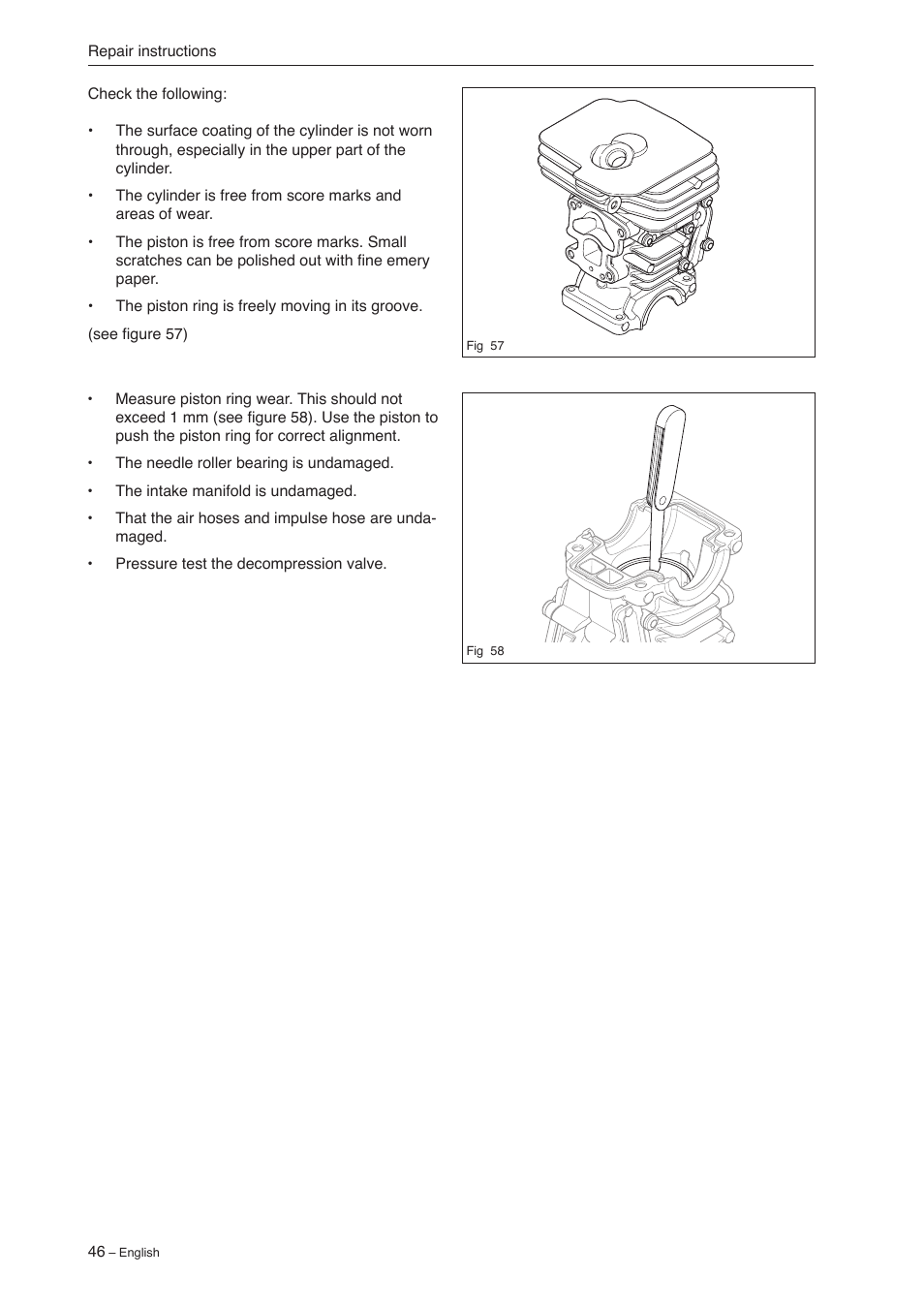 Jonsered CS 2240 User Manual | Page 45 / 55