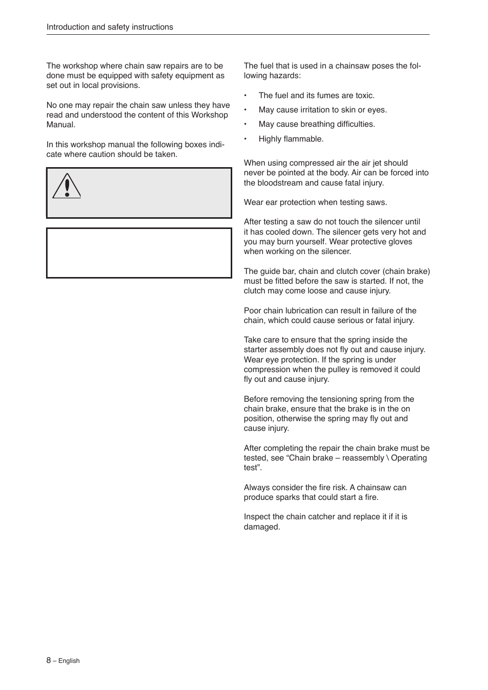 Jonsered CS 2240 User Manual | Page 7 / 55