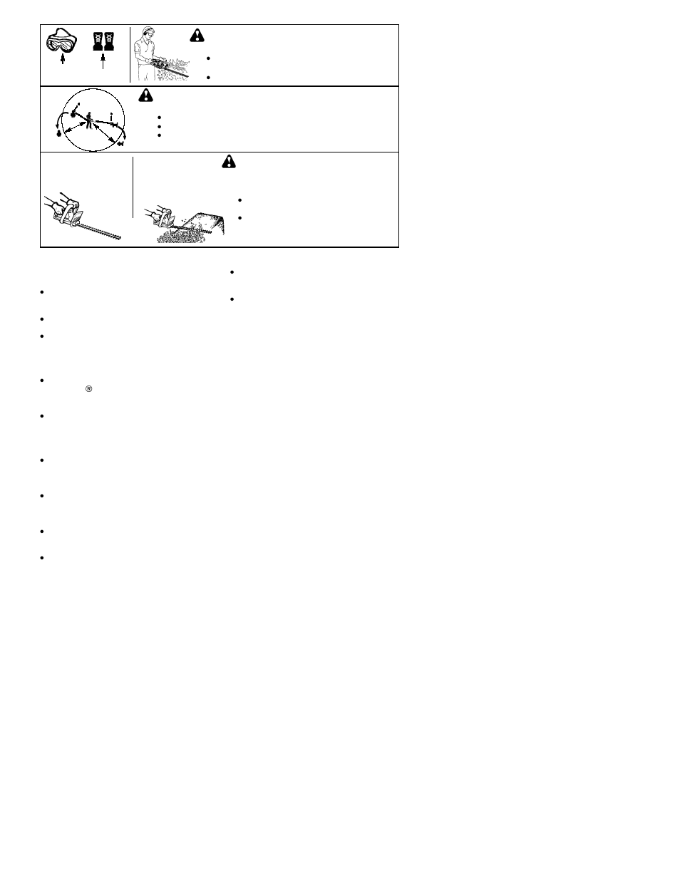 Avertissement | Jonsered HT 2121 User Manual | Page 21 / 29