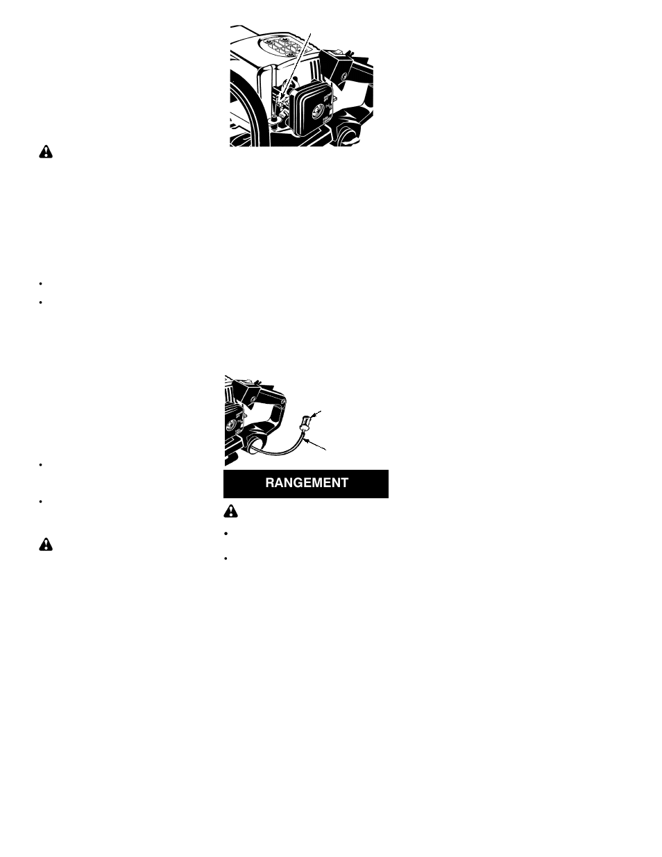 Rangement | Jonsered HT 2121 User Manual | Page 25 / 29