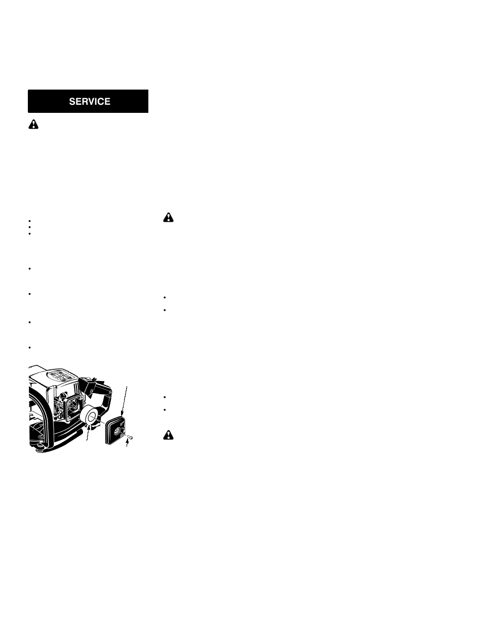 Service | Jonsered HT 2121 User Manual | Page 6 / 29
