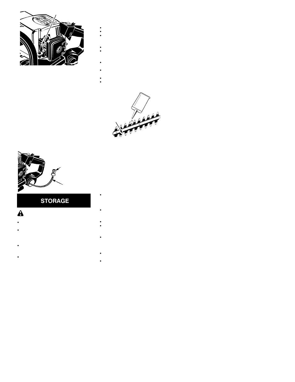 Storage | Jonsered HT 2121 User Manual | Page 7 / 29