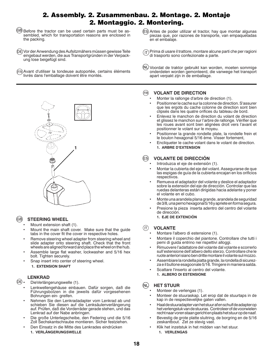 Jonsered LT2213A User Manual | Page 18 / 80