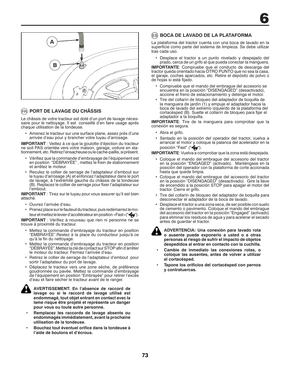 Jonsered LT2213A User Manual | Page 73 / 80