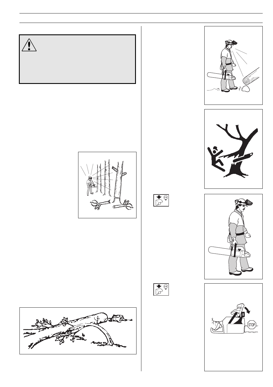Safety instructions, General working instructions | Jonsered 2149 User Manual | Page 19 / 36