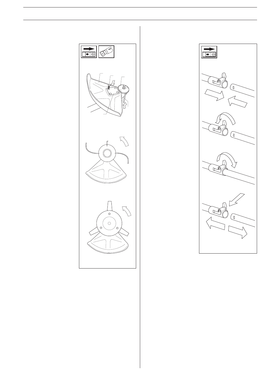 Assembly, Assembling other guards and cutting equipment | Jonsered GR2032L User Manual | Page 13 / 28