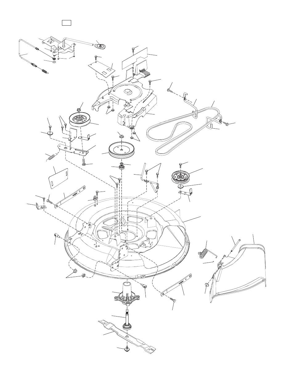 Mower deck 44 44 | Jonsered LT2213 User Manual | Page 15 / 19