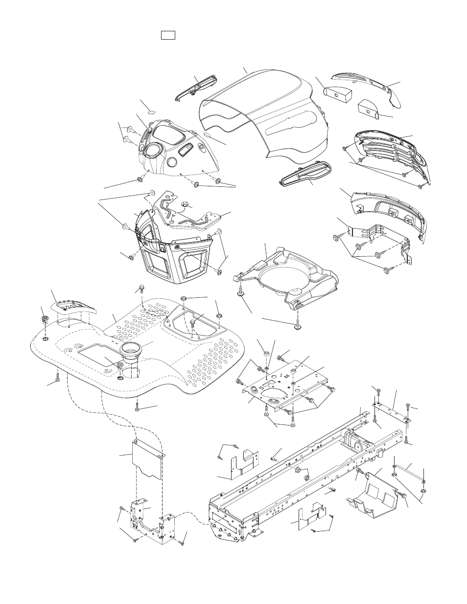Chassis and enclosures 39 39 | Jonsered LT2213 User Manual | Page 7 / 19