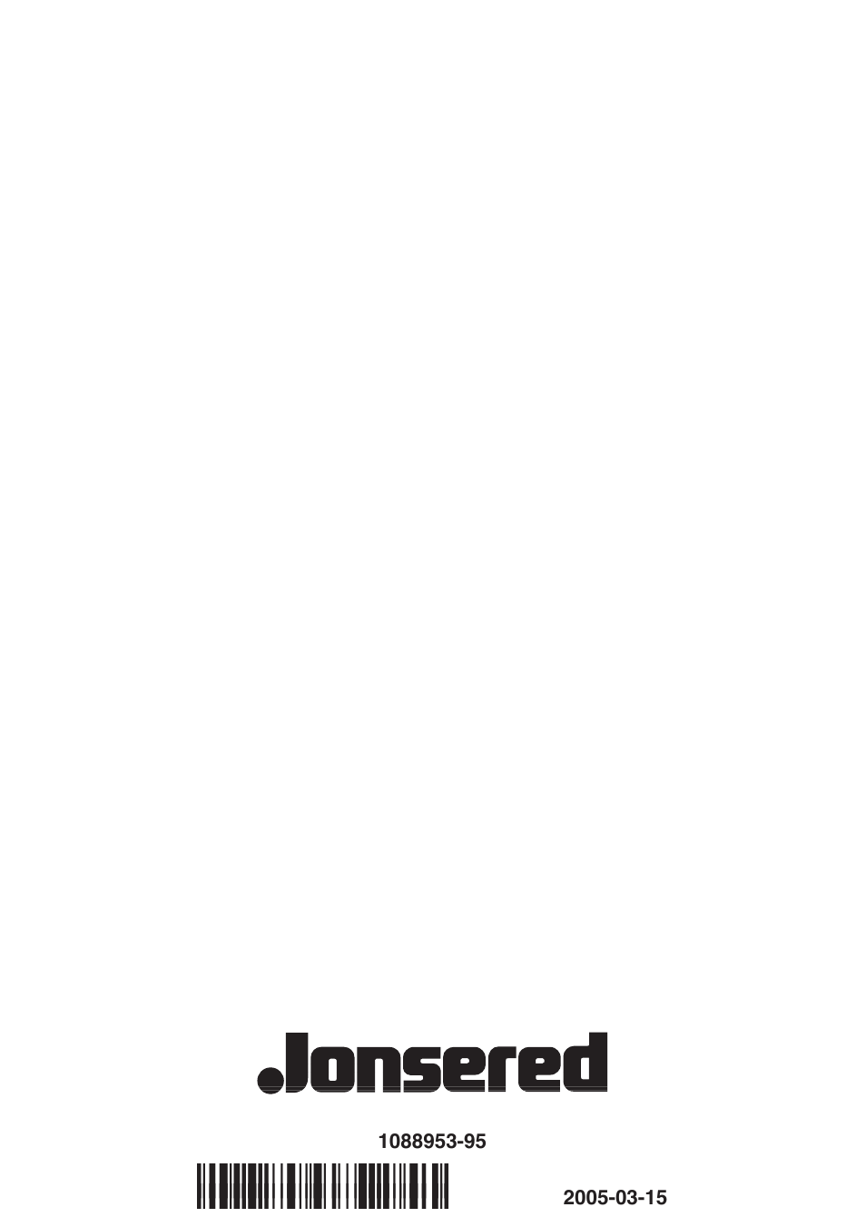 Z*x°g¶5p | Jonsered GC 2125 User Manual | Page 36 / 36