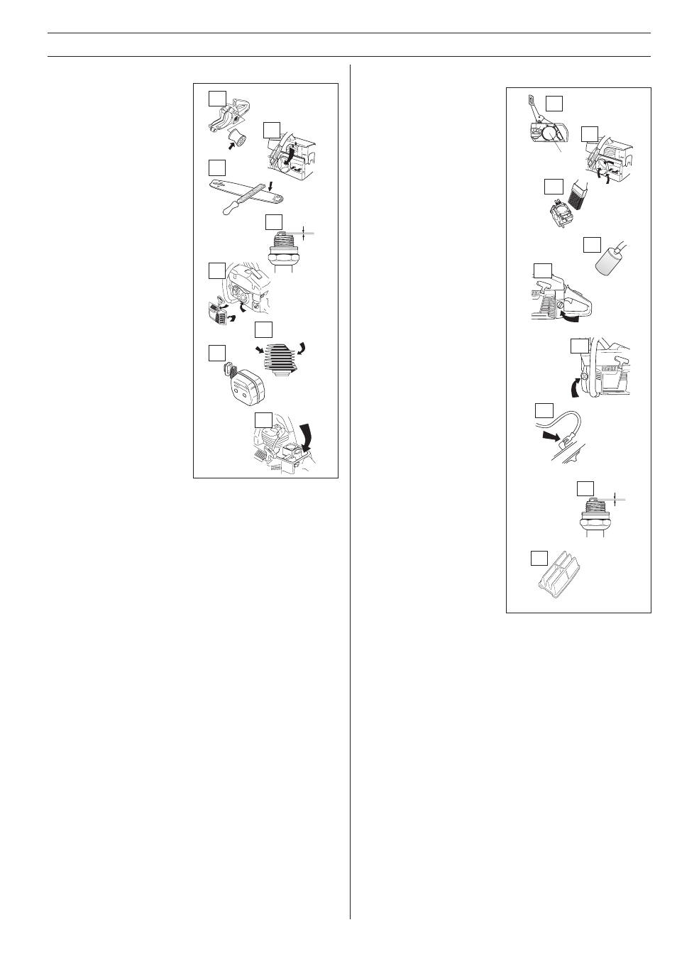 Maintenance, Weekly maintenance, Monthly maintenance | Jonsered 2045 User Manual | Page 33 / 36