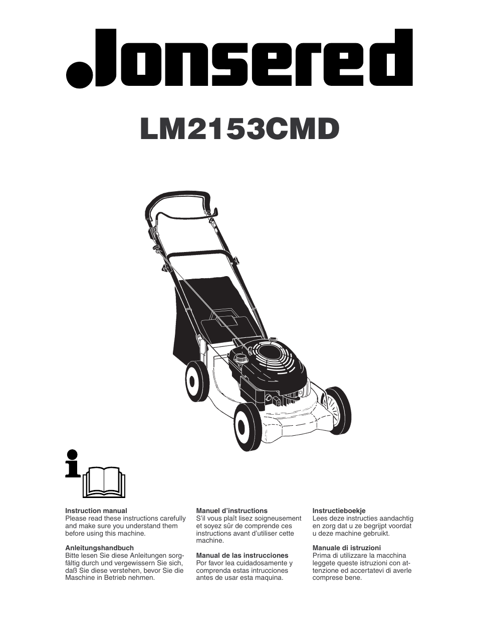 Jonsered LM2153CMD User Manual | 24 pages