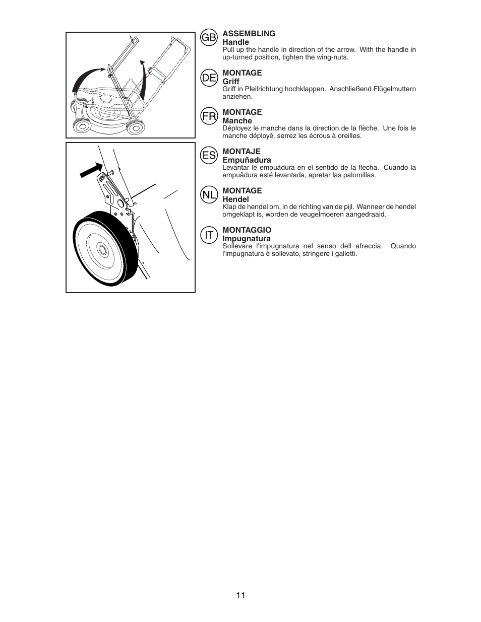 Jonsered LM2153CMD User Manual | Page 11 / 24