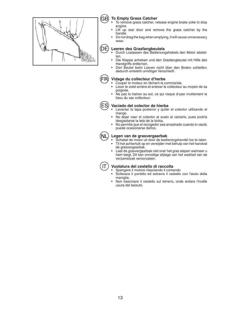 Jonsered LM2153CMD User Manual | Page 13 / 24