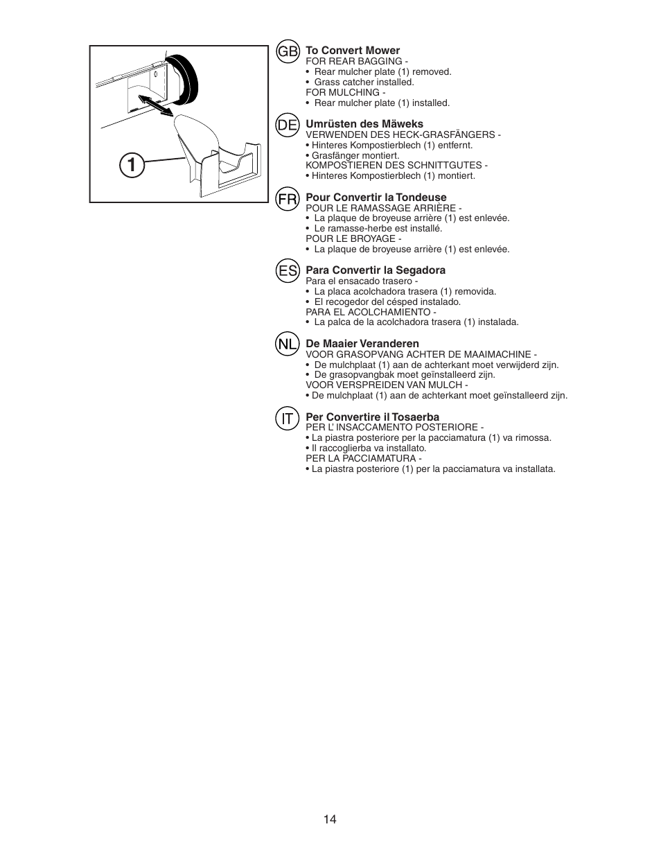 Jonsered LM2153CMD User Manual | Page 14 / 24