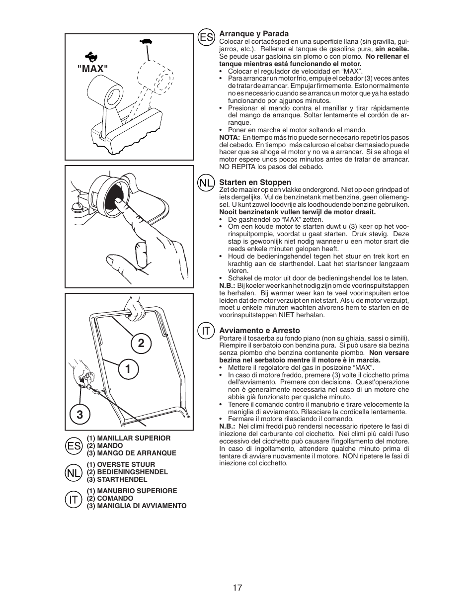 Jonsered LM2153CMD User Manual | Page 17 / 24