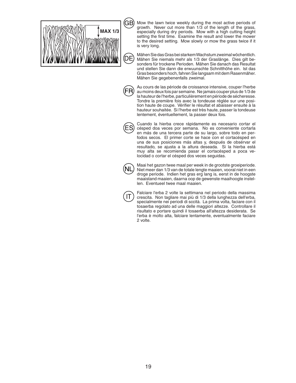 Jonsered LM2153CMD User Manual | Page 19 / 24