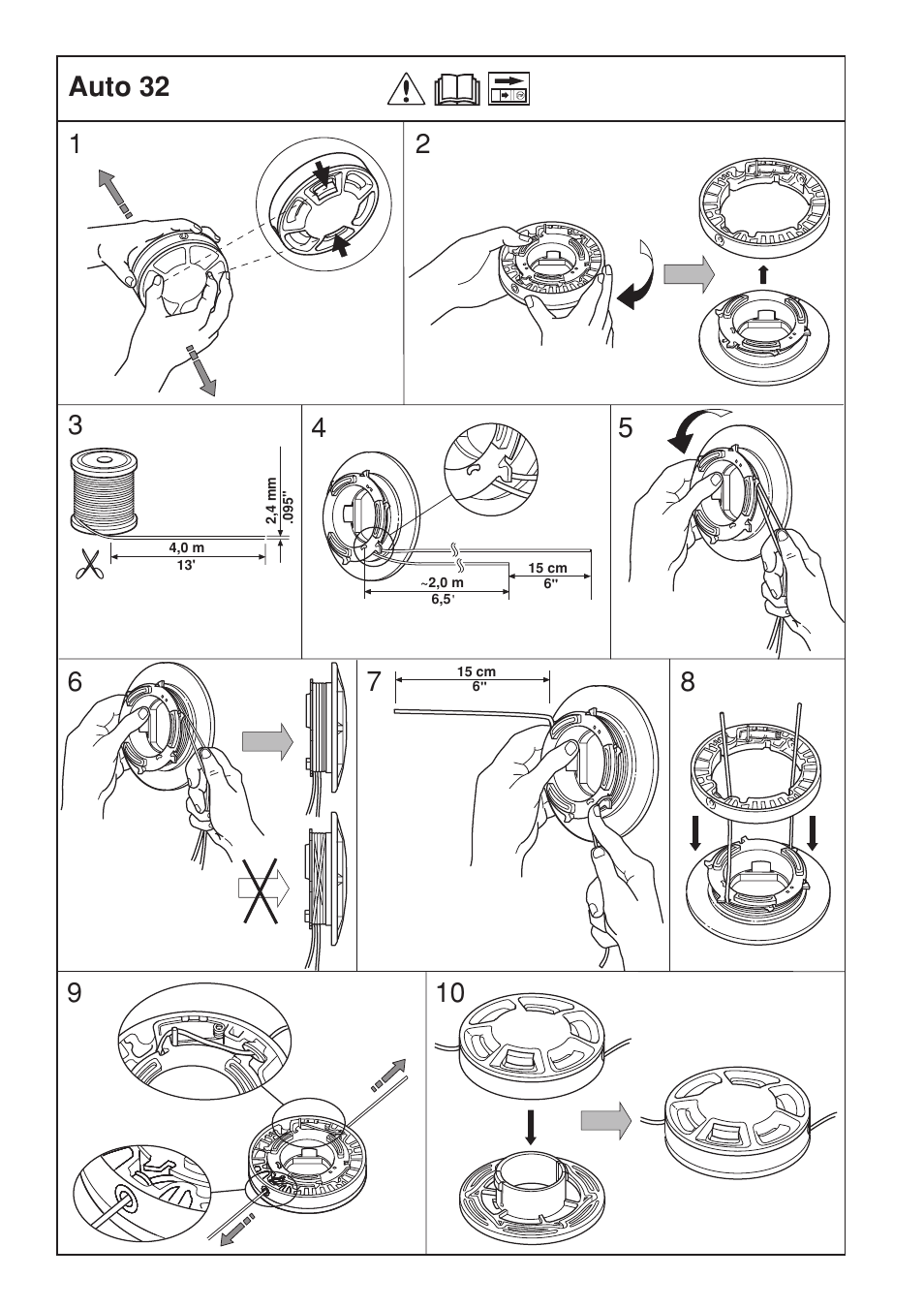 Jonsered GC 2125C User Manual | Page 35 / 36