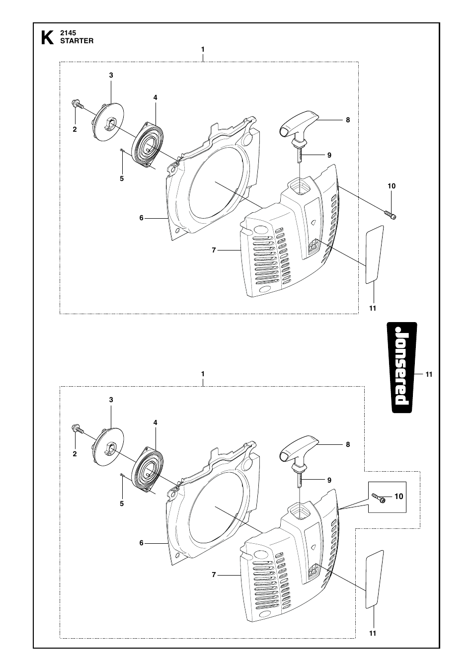 Jonsered BC2145 User Manual | Page 22 / 47