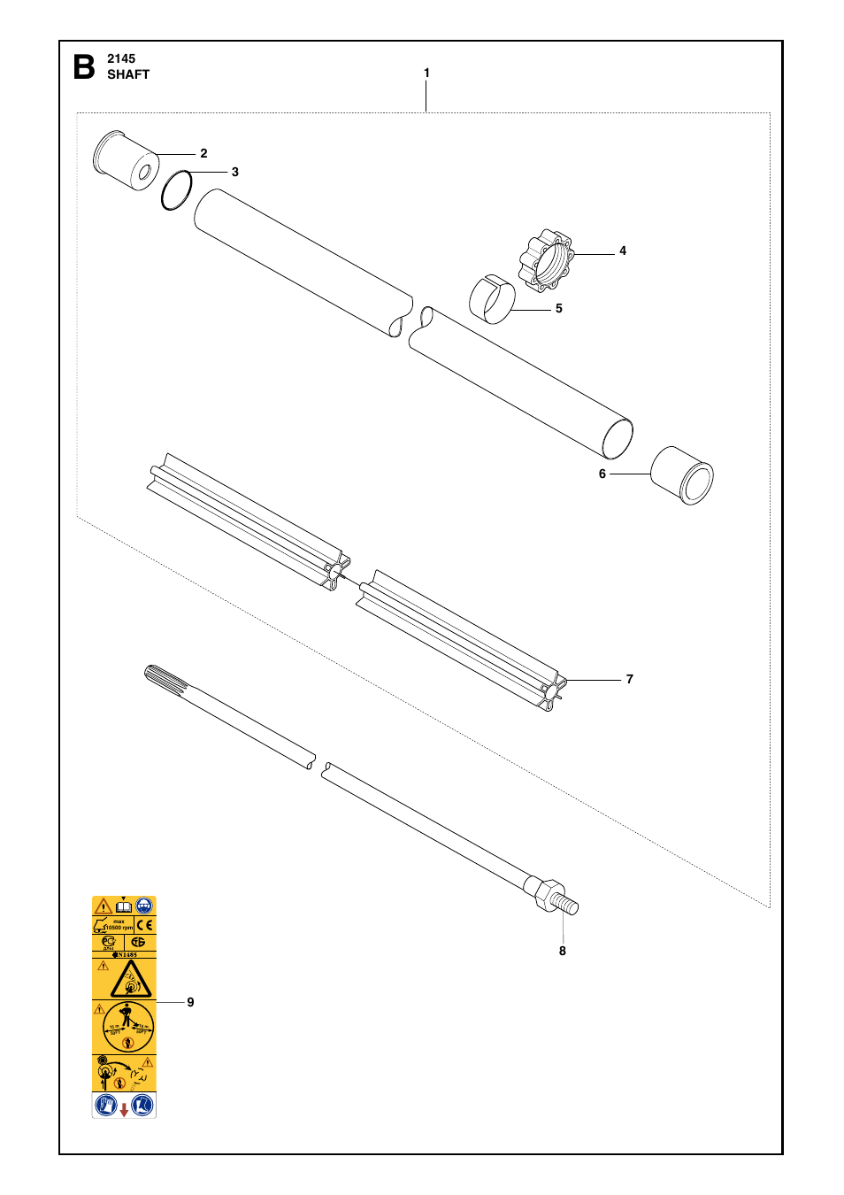 Jonsered BC2145 User Manual | Page 6 / 47