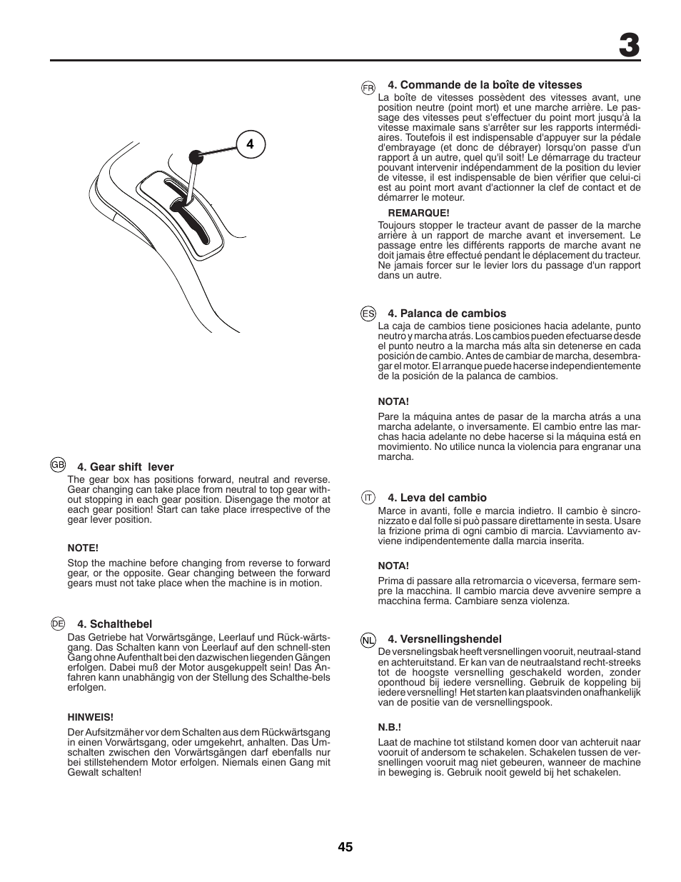 Jonsered LT2213C User Manual | Page 45 / 92
