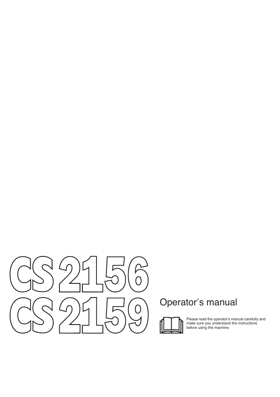Jonsered CS 2156 User Manual | 40 pages