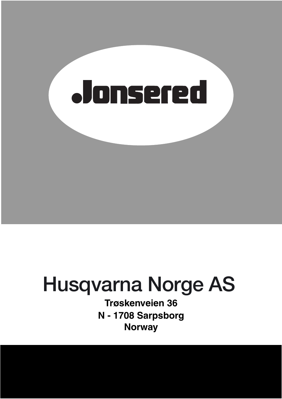 Usqvarna | Jonsered 2116 EL User Manual | Page 37 / 37