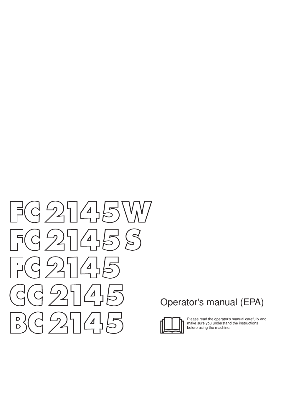 Jonsered FC 2145S User Manual | 44 pages