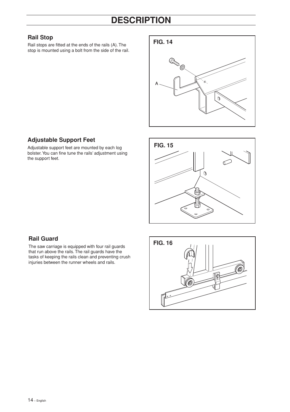 Description | Jonsered SM 2186 User Manual | Page 14 / 36