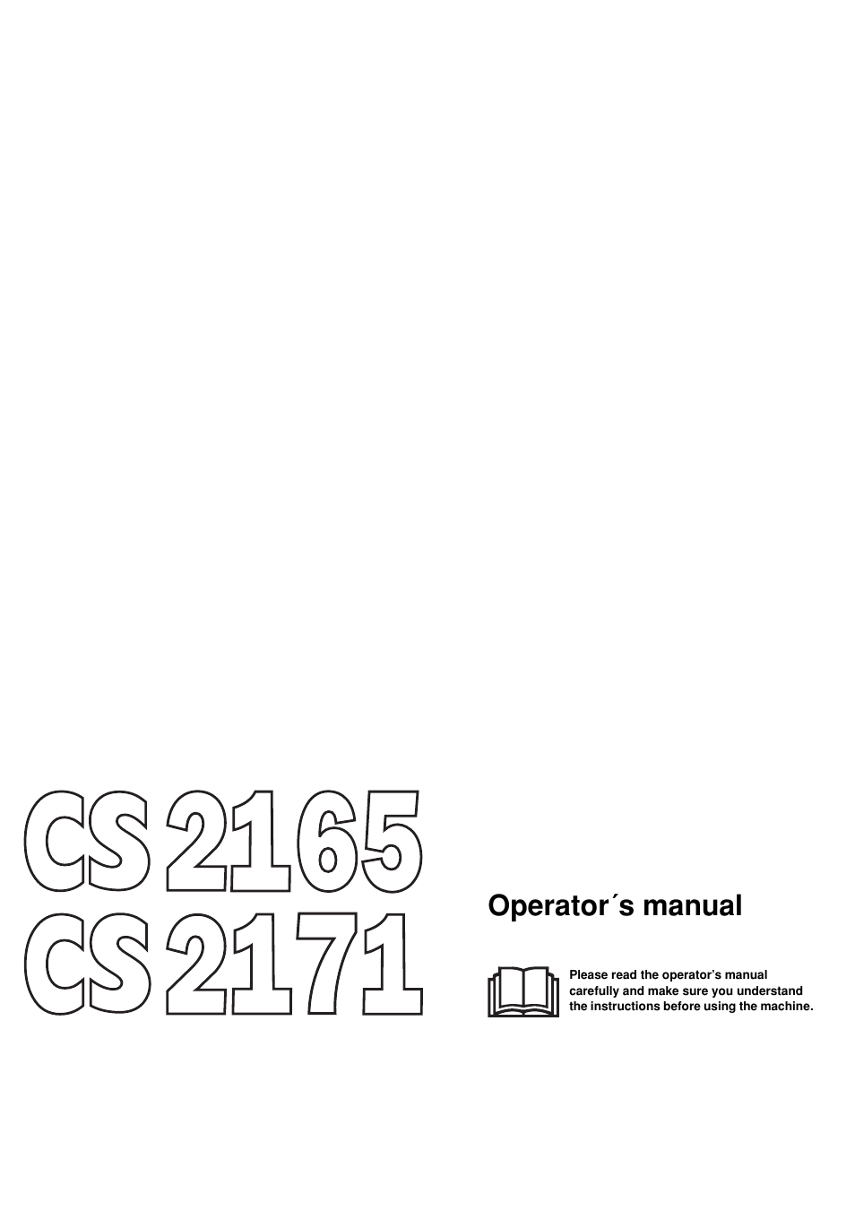 Jonsered CS 2171WH User Manual | 40 pages