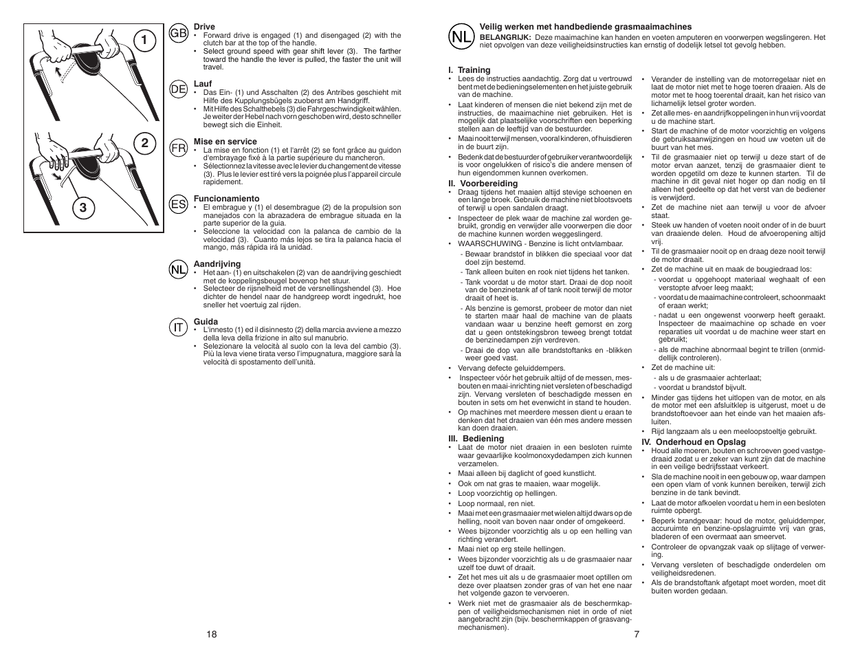 Jonsered LM2153CMDA User Manual | Page 7 / 12