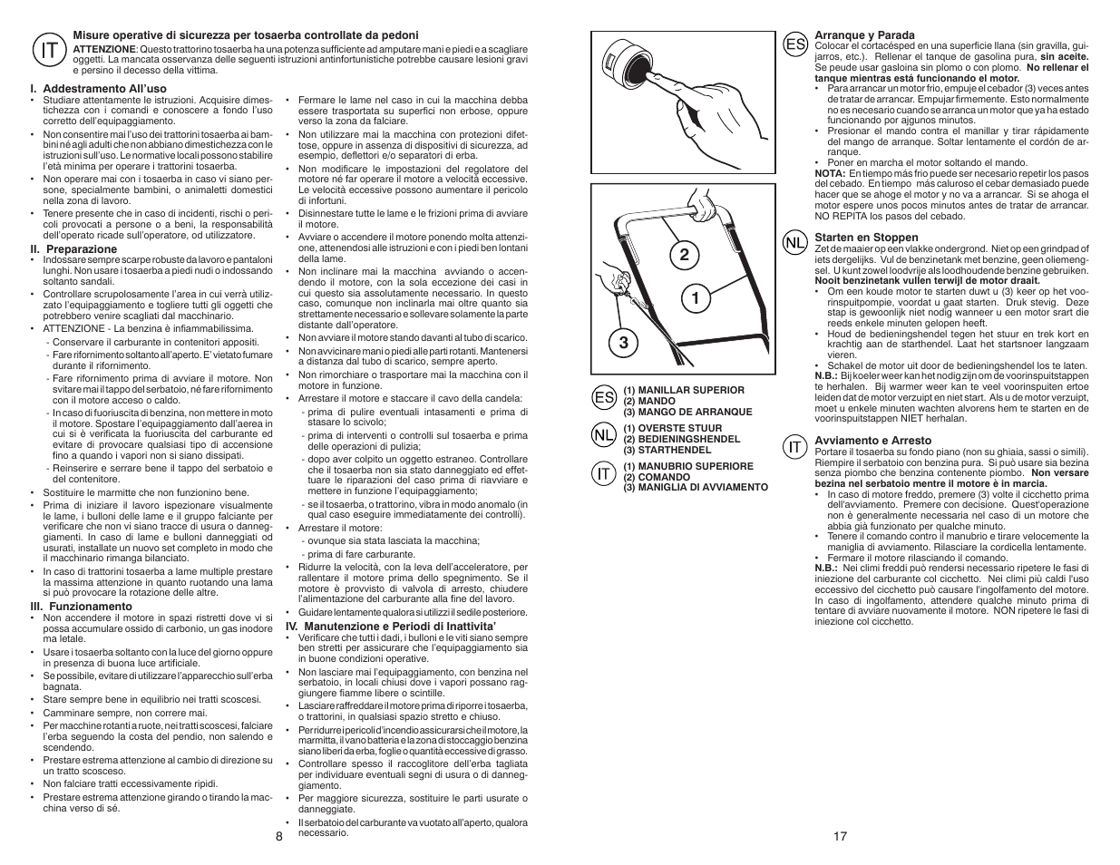 Jonsered LM2153CMDA User Manual | Page 8 / 12