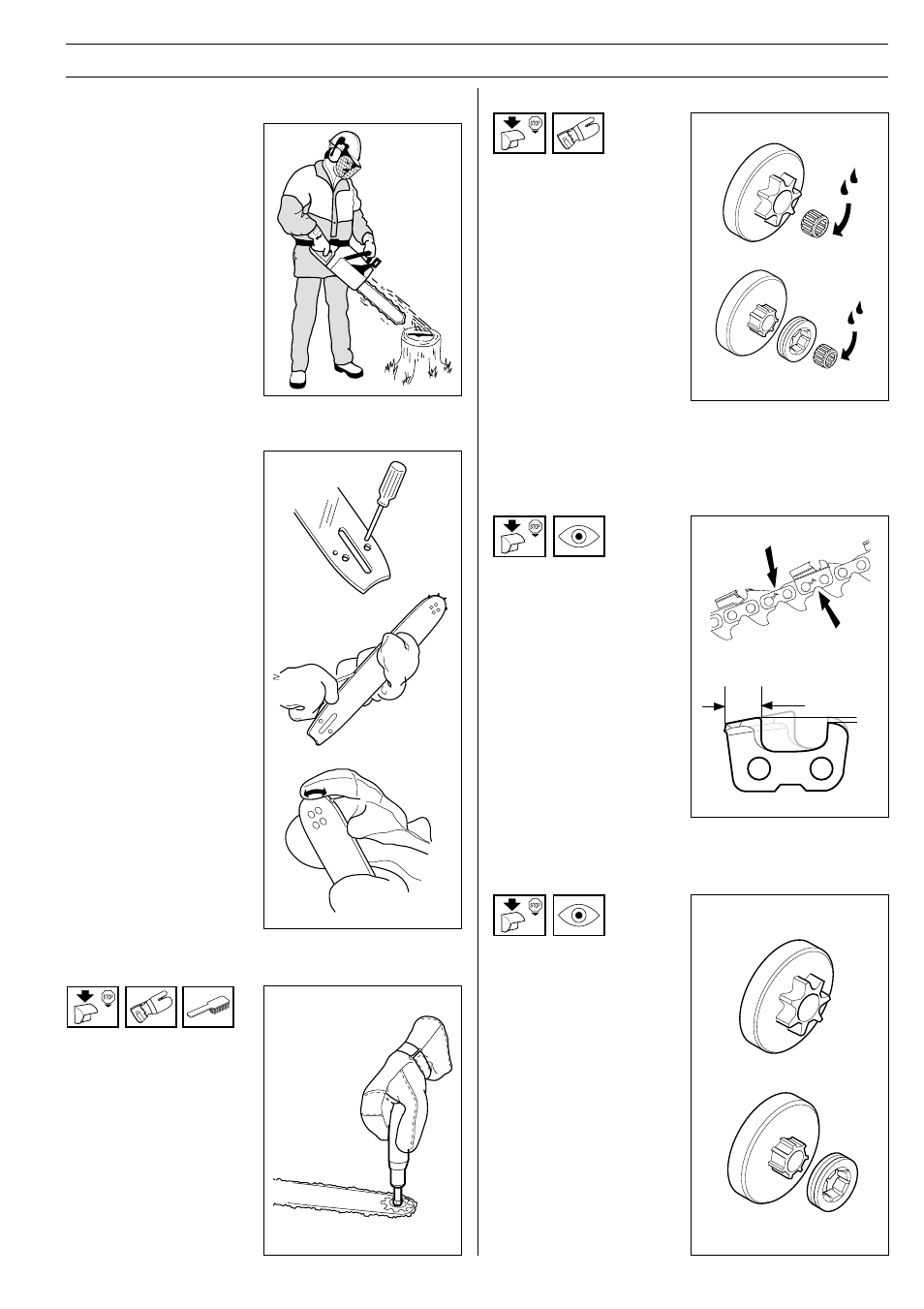Safety instructions | Jonsered 2159 User Manual | Page 15 / 36