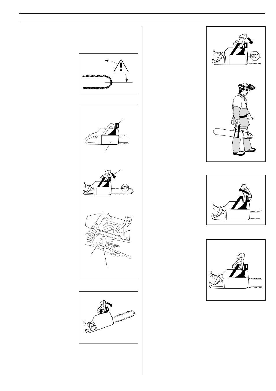Safety instructions | Jonsered 2159 User Manual | Page 5 / 36
