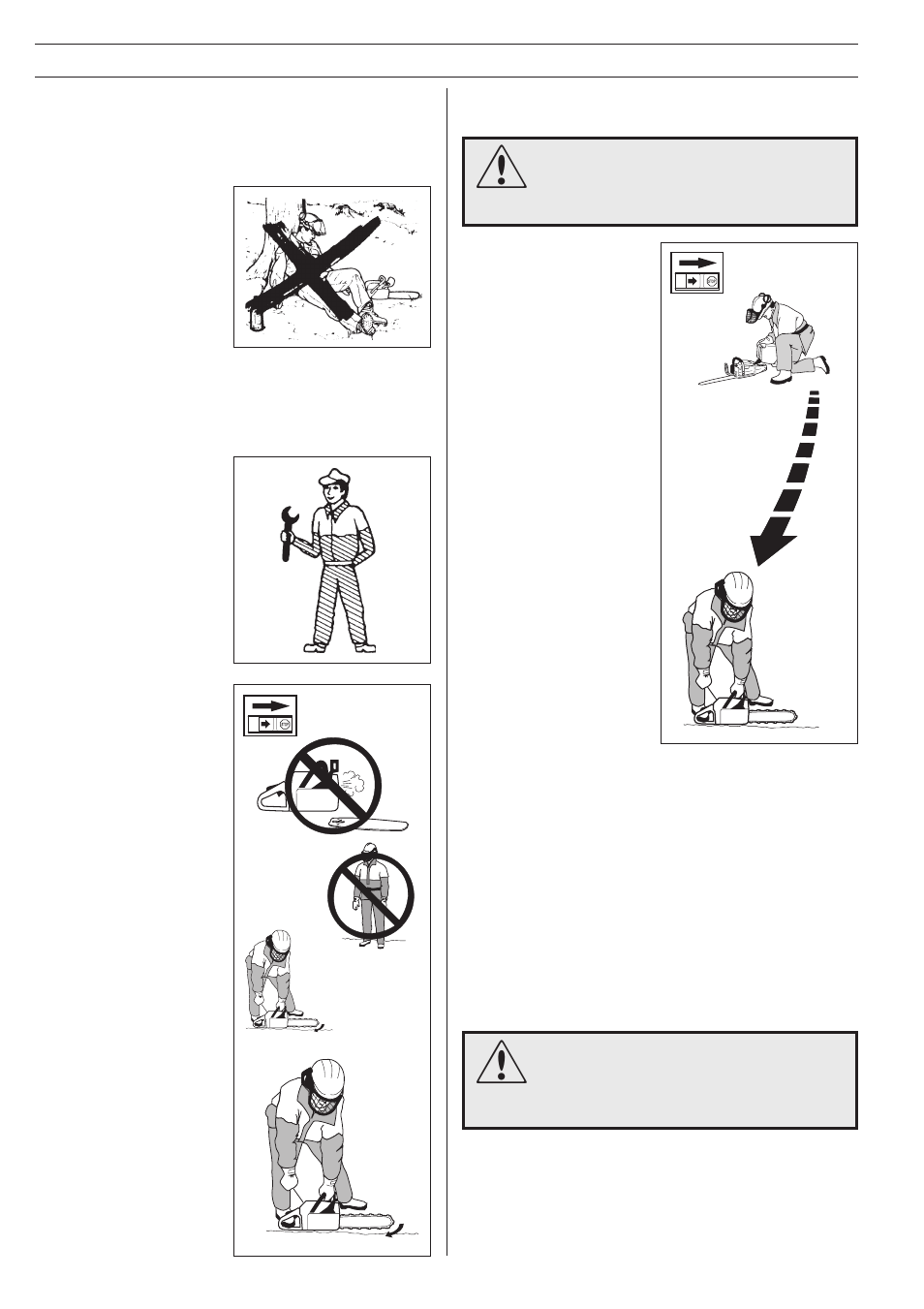 Safety instructions, General safety precautions | Jonsered 2054 User Manual | Page 18 / 36