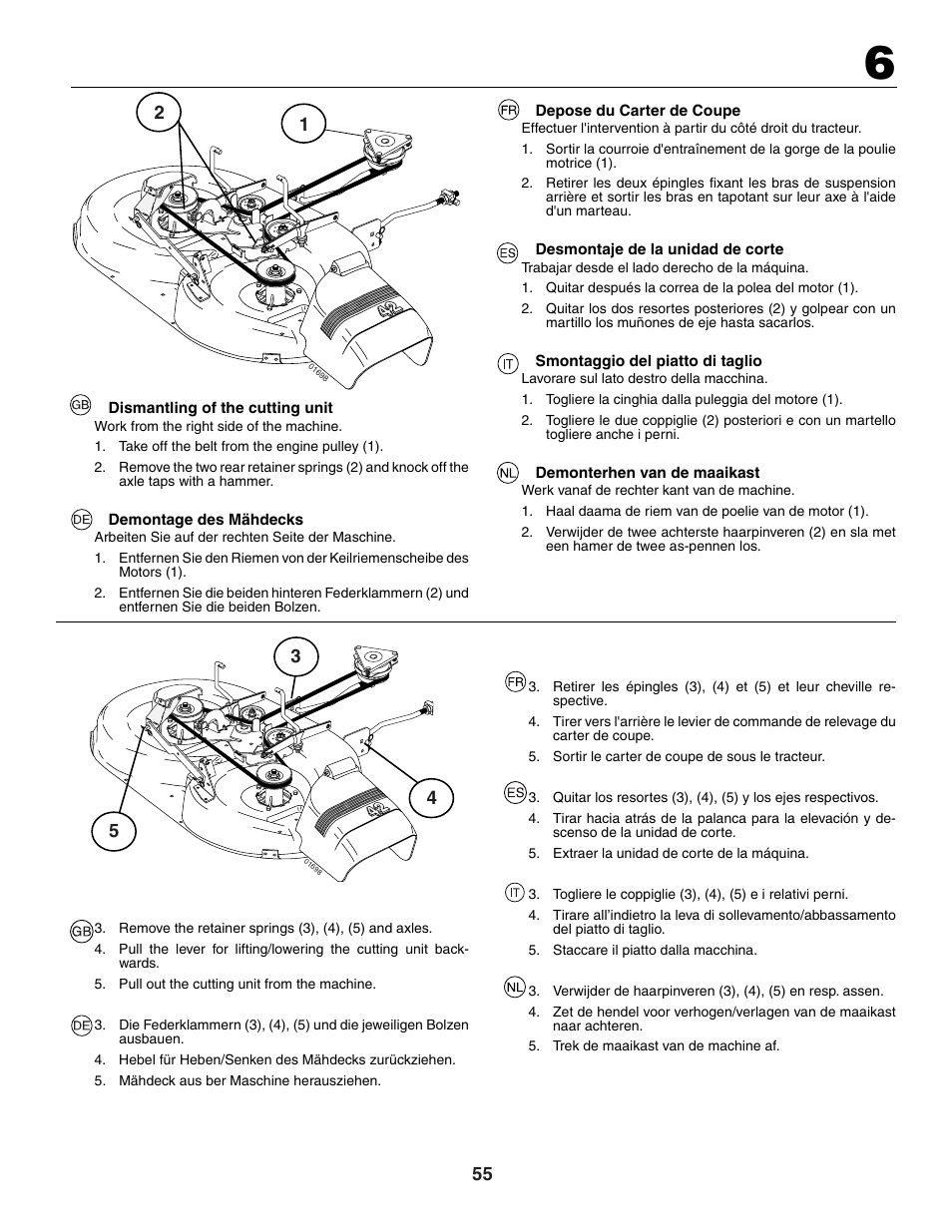 Jonsered LT2118A User Manual | Page 55 / 68