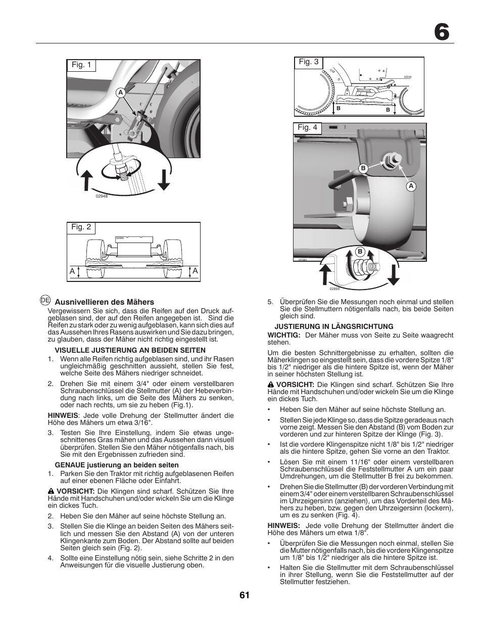 Jonsered CE LT2216 User Manual | Page 61 / 76