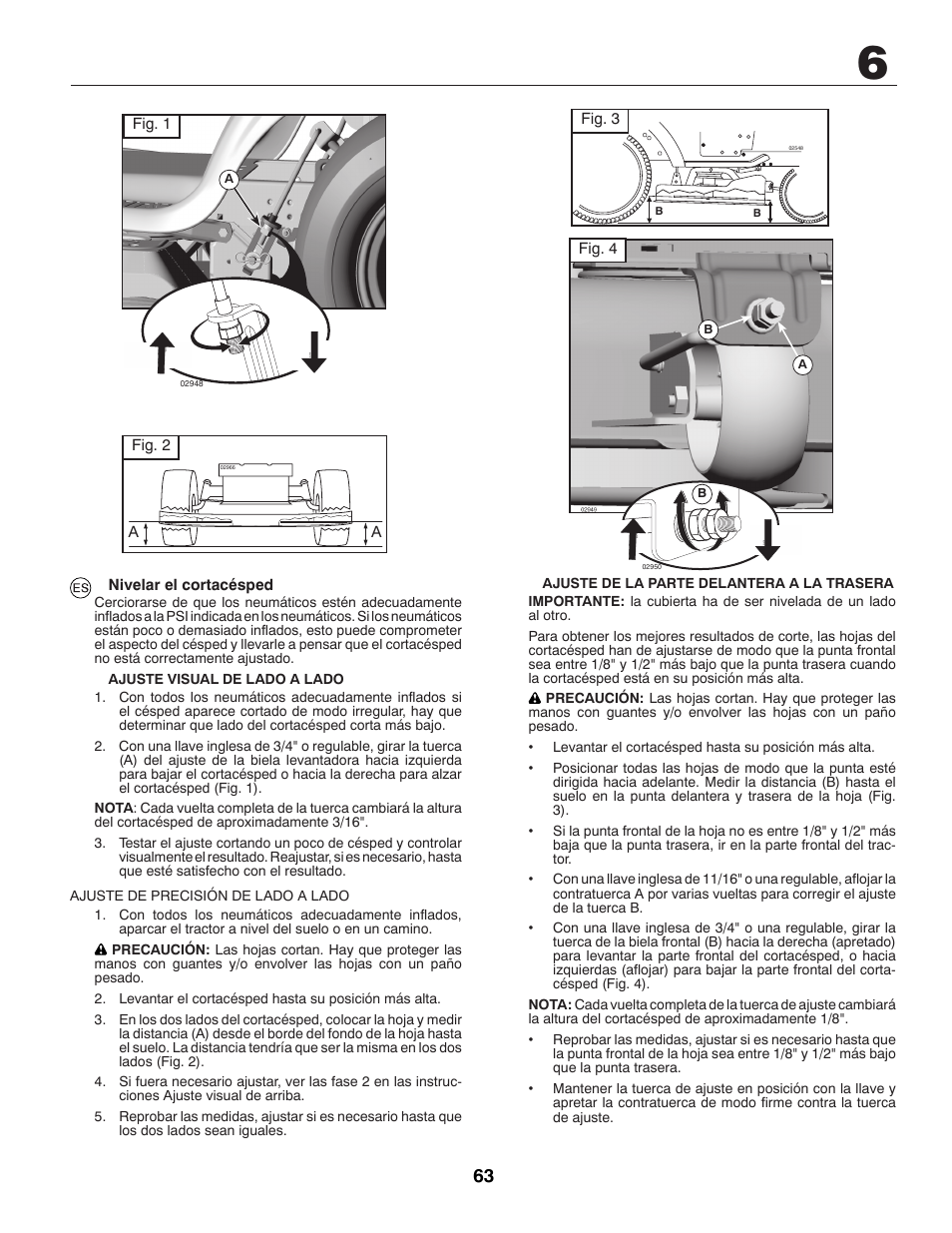 Jonsered CE LT2216 User Manual | Page 63 / 76