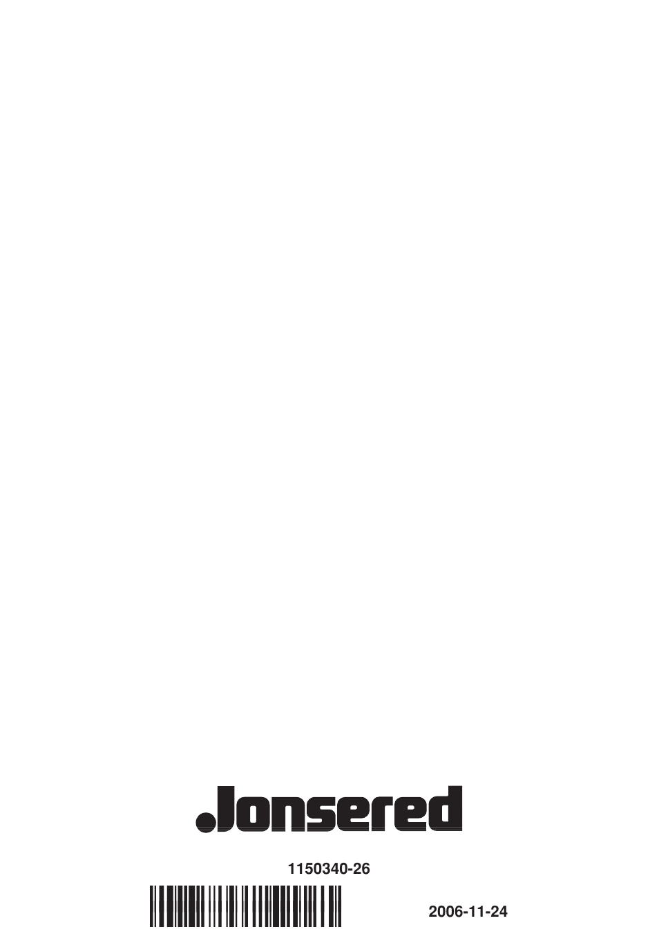 Z+rb"¶6 | Jonsered CS 2141S User Manual | Page 40 / 40