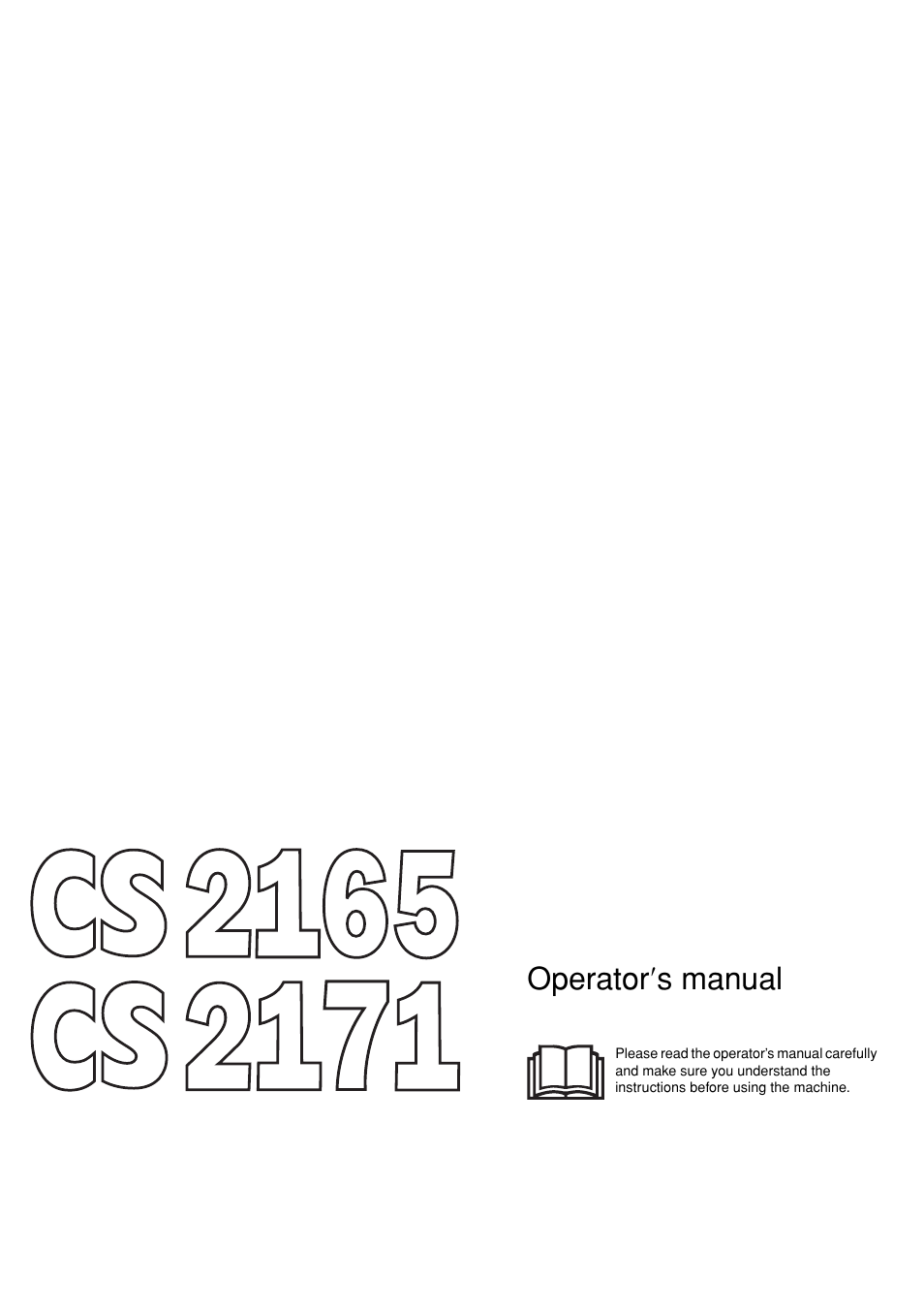 Jonsered CS 2171 User Manual | 40 pages